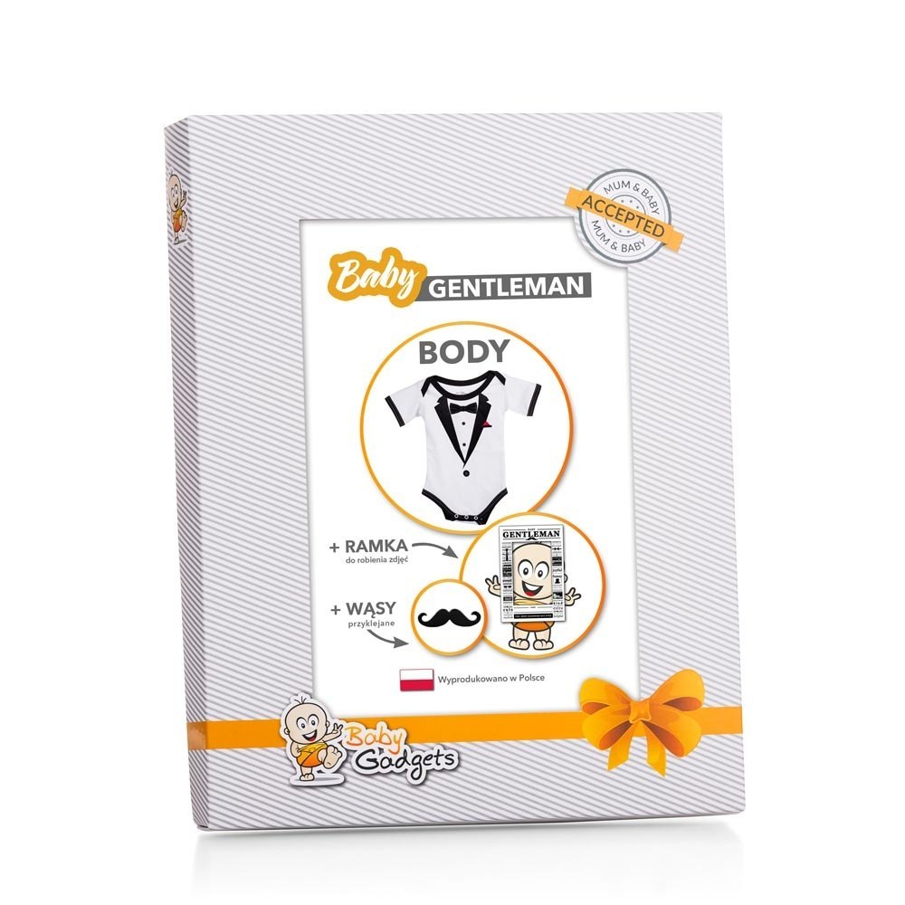 Baby Gentleman - Body - Rozmiar 68 Baby Gentleman - Body - Rozmiar 68