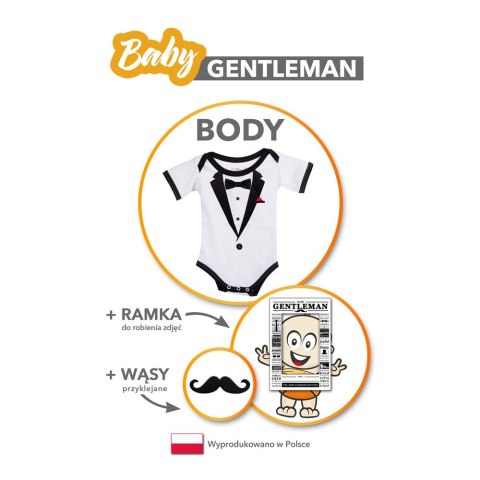 Baby Gentleman - Body - Rozmiar 68 Baby Gentleman - Body - Rozmiar 68