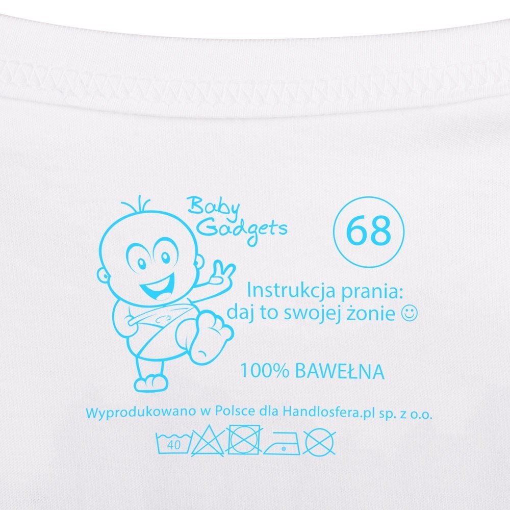 Baby Instructions - Body z instrukcją dla Taty Baby Instructions - Body z instrukcją dla Taty
