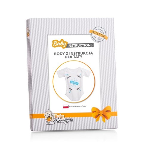 Baby Instructions - Body z instrukcją dla Taty Baby Instructions - Body z instrukcją dla Taty