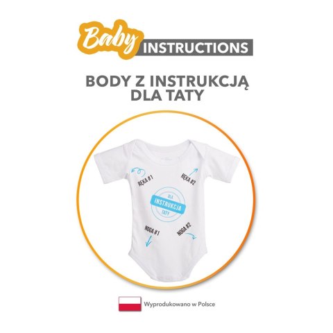 Baby Instructions - Body z instrukcją dla Taty Baby Instructions - Body z instrukcją dla Taty