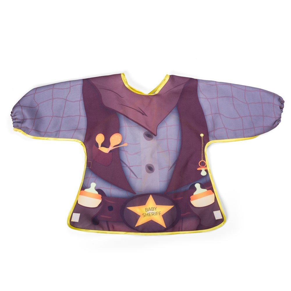 Baby Sheriff - Śliniak z rękawami Baby Sheriff - Śliniak z rękawami