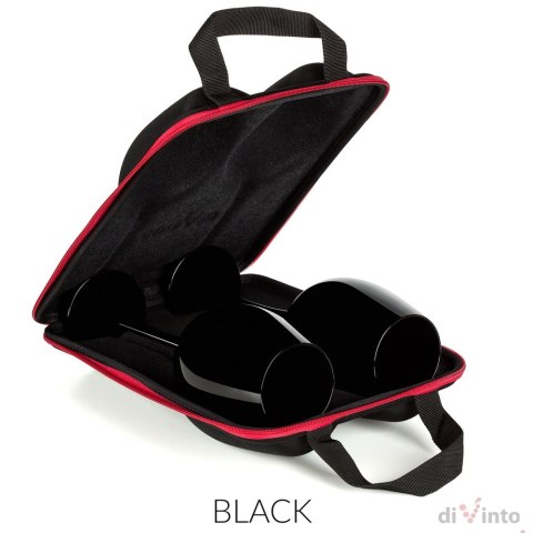Etui z kieliszkami diVinto - Black Etui z kieliszkami diVinto - Black