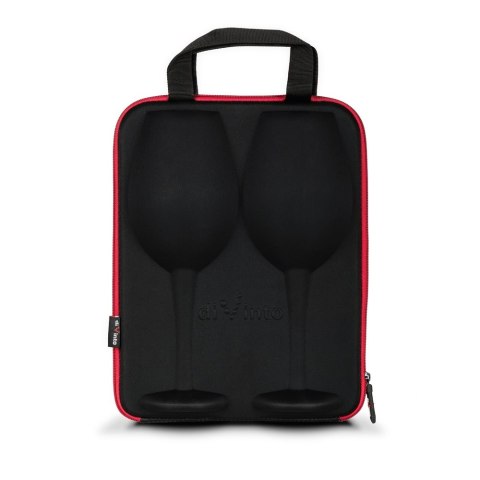 Etui z kieliszkami diVinto - Black Etui z kieliszkami diVinto - Black