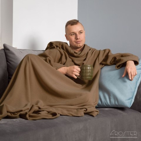 wyjątkowy KOCYKO-SZLAFROK kolor Cappuccino wyjątkowy KOCYKO-SZLAFROK kolor Cappuccino
