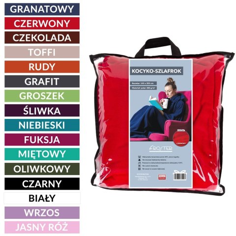 wyjątkowy KOCYKO-SZLAFROK kolor Rudy wyjątkowy KOCYKO-SZLAFROK kolor Rudy
