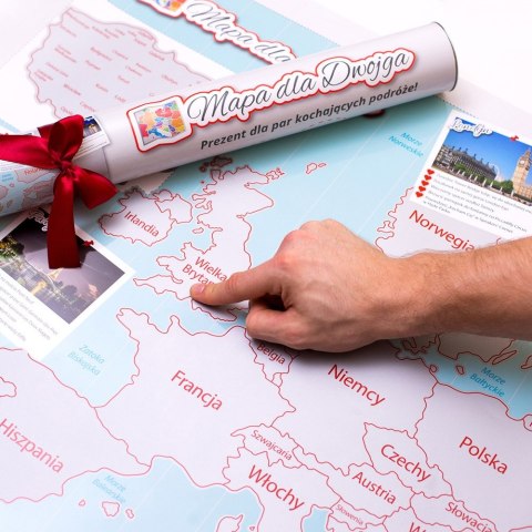 Mapa Zdrapka dla Dwojga - ulepszona zdrapka Mapa Zdrapka dla Dwojga - ulepszona zdrapka