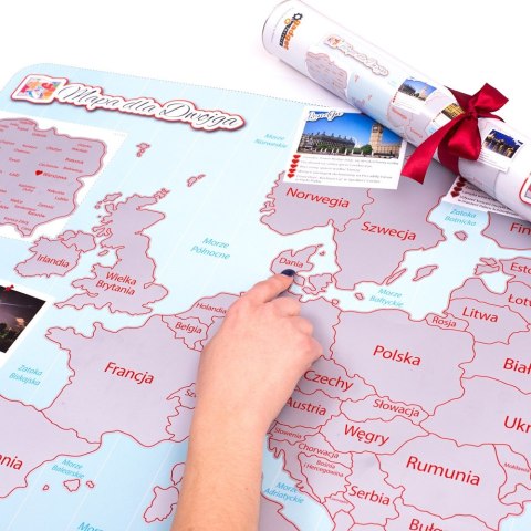 Mapa Zdrapka dla Dwojga - ulepszona zdrapka Mapa Zdrapka dla Dwojga - ulepszona zdrapka