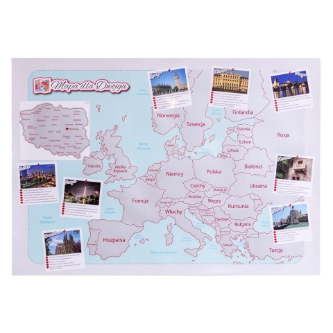 Mapa Zdrapka dla Dwojga - ulepszona zdrapka Mapa Zdrapka dla Dwojga - ulepszona zdrapka