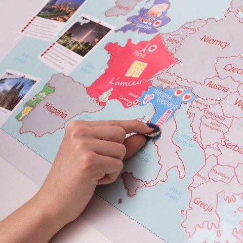 Mapa Zdrapka dla Dwojga - ulepszona zdrapka Mapa Zdrapka dla Dwojga - ulepszona zdrapka