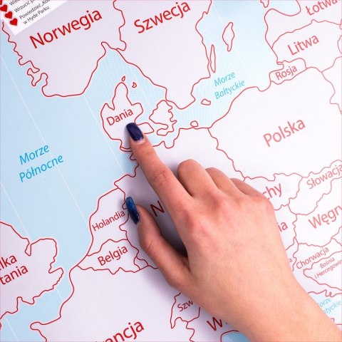 Mapa Zdrapka dla Dwojga - ulepszona zdrapka Mapa Zdrapka dla Dwojga - ulepszona zdrapka
