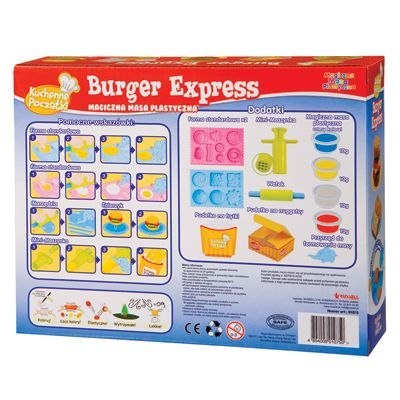 magiczna MASA PLASTYCZNA BURGER EXPRESS magiczna MASA PLASTYCZNA BURGER EXPRESS