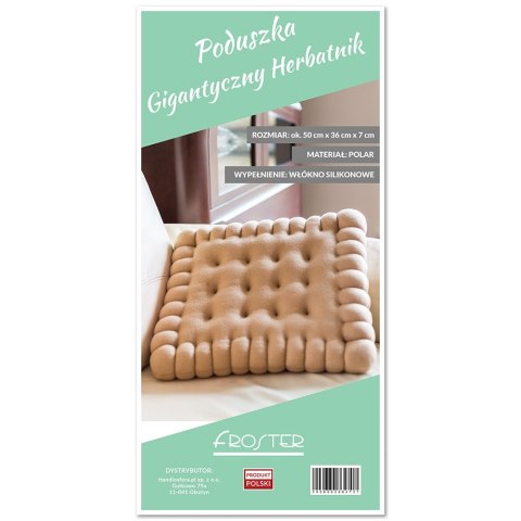 Poduszka Gigantyczny Herbatnik Poduszka Gigantyczny Herbatnik