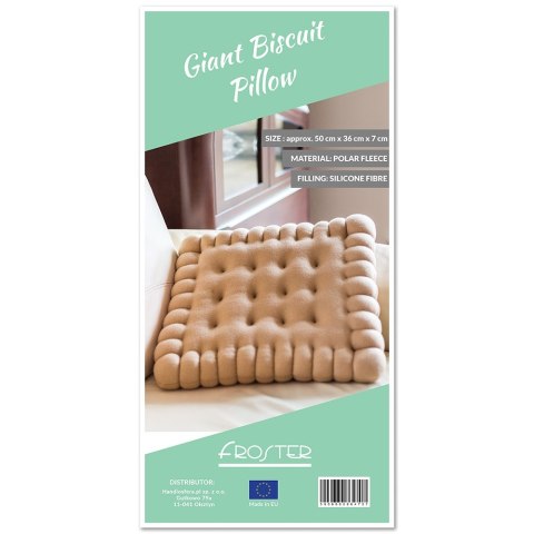 Poduszka Gigantyczny Herbatnik Poduszka Gigantyczny Herbatnik