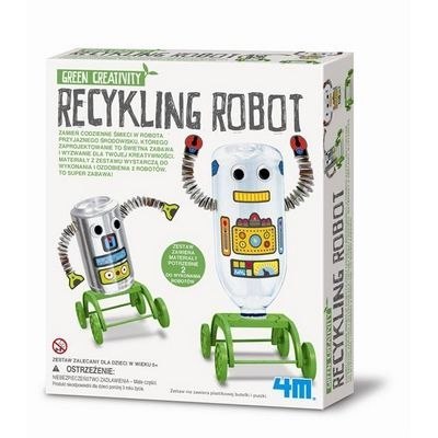 zabawka recyklingowa ROBOT