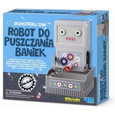 EDUKACYJNY ROBOT do baniek mydlanych EDUKACYJNY ROBOT do baniek mydlanych