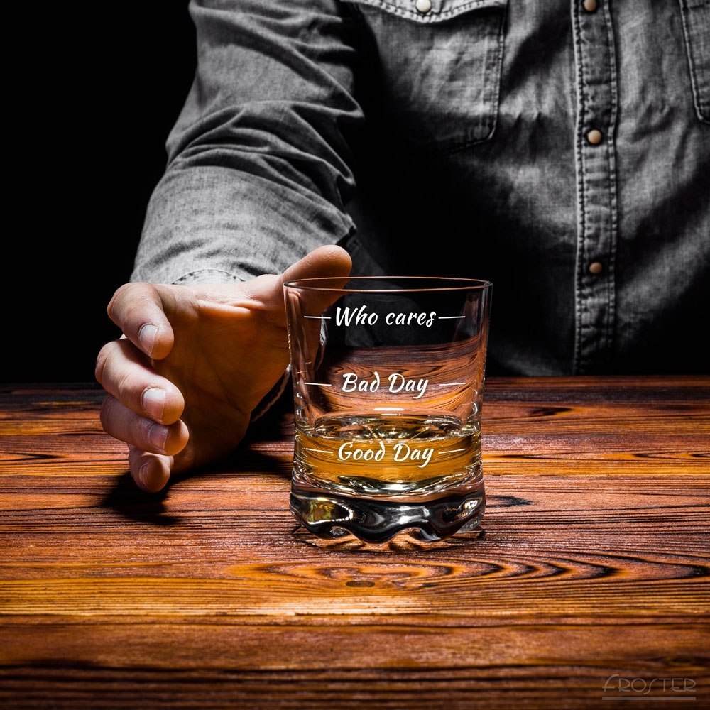 Szklanka do whisky Who cares Szklanka do whisky Who cares