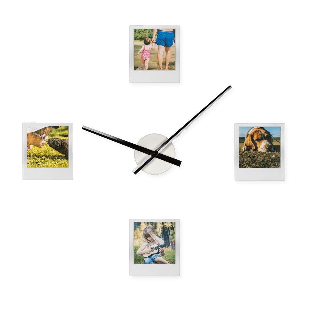 wyjątkowy ZEGAR z ramkami na zdjęcia Impressions Clock