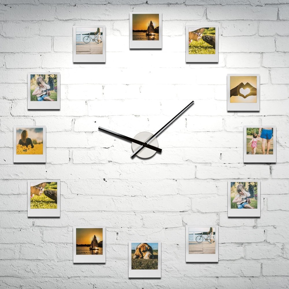 wyjątkowy ZEGAR z ramkami na zdjęcia Impressions Clock wyjątkowy ZEGAR z ramkami na zdjęcia Impressions Clock