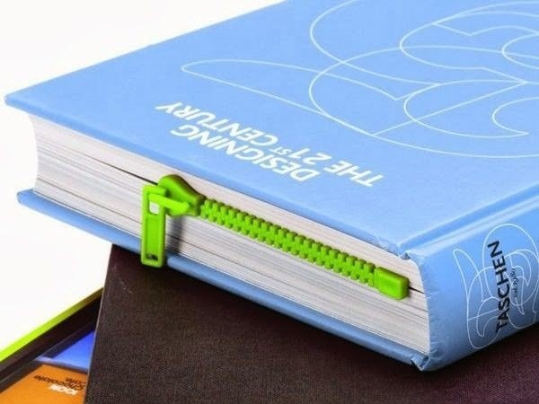 Suwakowa zakładka do książki - zielona Suwakowa zakładka do książki - zielona