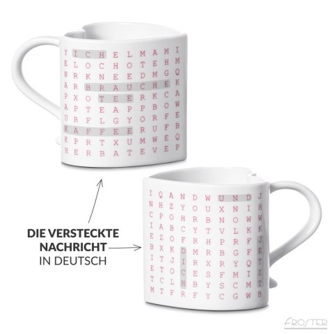 MAGICZNY KUBEK zmieniający wzór Wykreślanka wer. NIEMIECKA MAGICZNY KUBEK zmieniający wzór Wykreślanka wer. NIEMIECKA